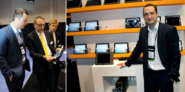 Lufthansa Systems’ Kieron O’Reilly, Product Consultant, showed FTE the company’s innovative BoardConnect solution