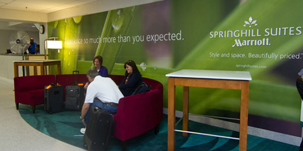 DFW Airport installs relaxing, stylish security checkpoint