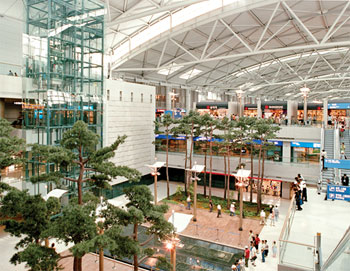 Design of Incheon Airport was inspired by the Korean home