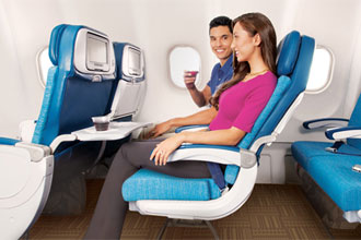 New Extra Comfort Economy for Hawaiian Airlines