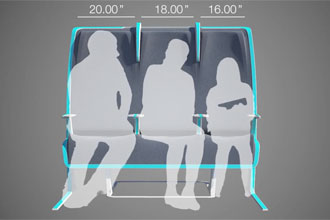 The new adjustable economy seat that allows for flexible pricing