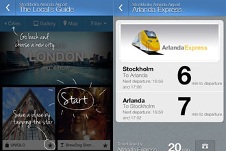 Swedavia adds travel planner and real-time boarding info to app