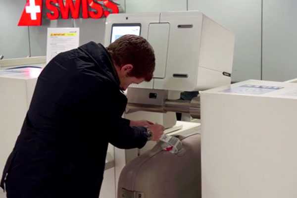 Geneva Airport trialling combined self-service bag drop system