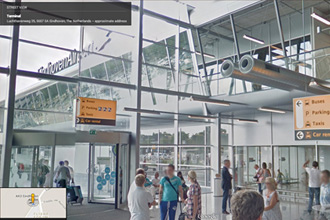 Google Indoor Street View extended to 16 airports