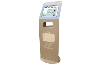 Domodedovo Airport installs self-service kiosks for mishandled baggage reporting