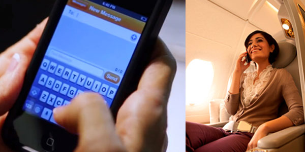 How will in-flight cell phone use impact the passenger experience?