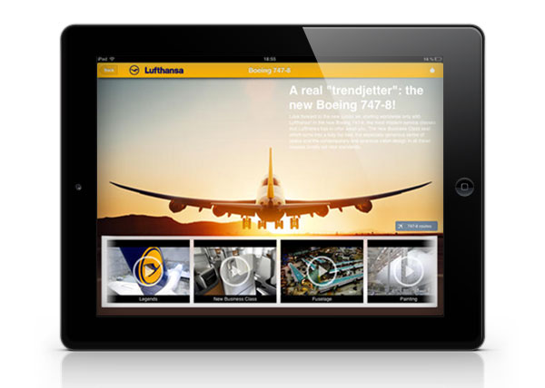 Lufthansa relaxes rules on in-flight PED use