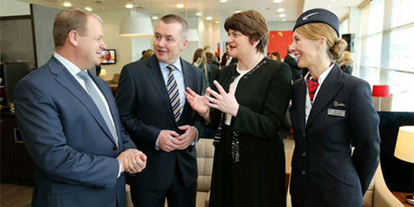 BA opens new Belfast City lounge with free Wi-Fi, work zones and direct boarding