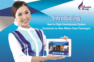 Bangkok Airways trials iPad minis pre-loaded with IFE content