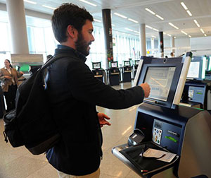 Vancouver Airport Authority-developed BorderXpress kiosks 