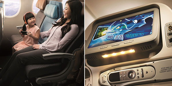 Singapore Airlines launch Panasonic Avionics’ eX3 IFE system