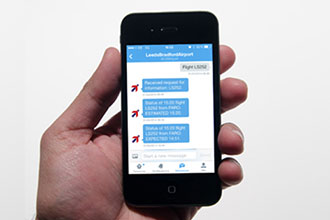 UK airport introduces personalised, Twitter-based flight update service for passengers