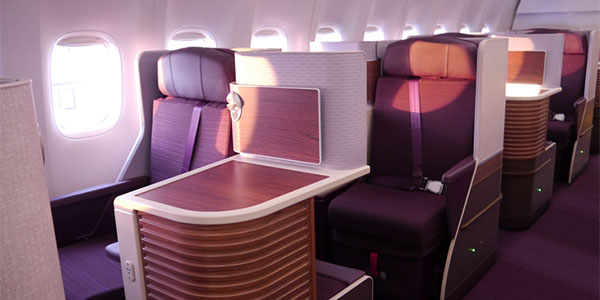 Thai Airways - Royal Silk Class