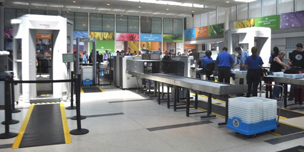 Improving airport security for passengers