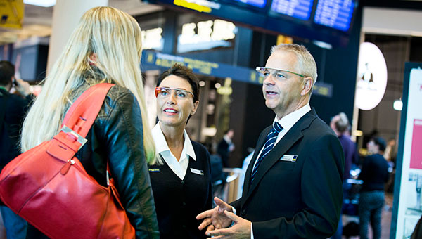 Copenhagen airport trial google glass