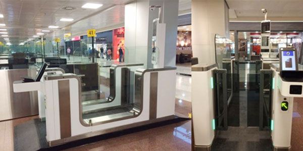 New eGates at Sao Paulo Airport