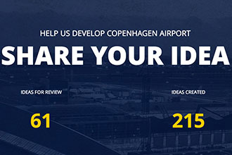 Copenhagen Airport asks travellers to help define the airport of the future