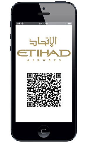 Etihad mobile boarding