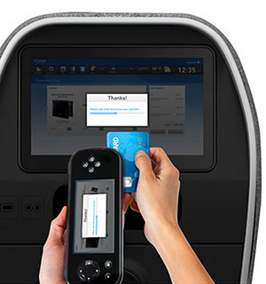 Panasonic - NFC technology IFE systems 