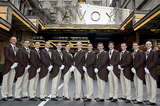 Etihad’s ‘flying butlers’ undertake specialist training at London’s Savoy hotel
