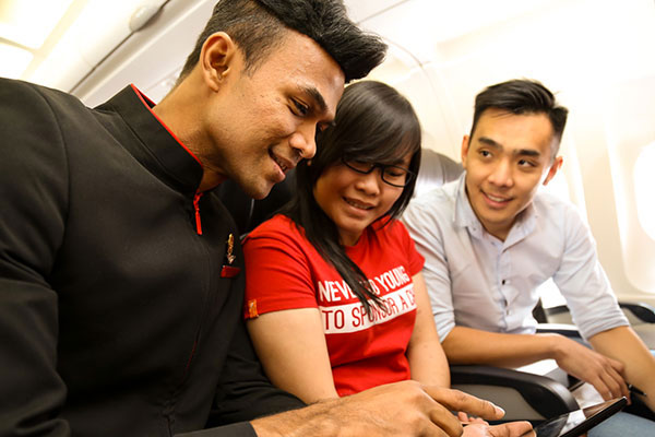 AirAsia onboard Wi-Fi