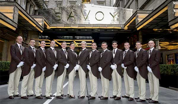 Etihad’s ‘flying butlers’ undertake training at The Savoy