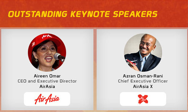 AirAsia and AirAsia X CEOs to deliver keynotes at FTE Asia 