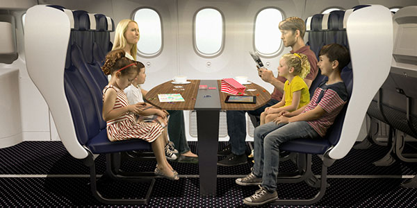 Thomson Airways - Family Booths