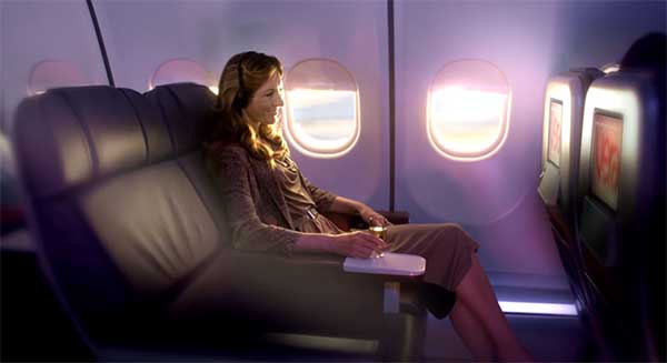 Vera Touch 2 IFE system is offered on Virgin Atlantic’s new Boeing 787 Dreamliner