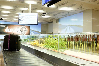 New-look baggage lobby gives Helsinki Airport a true sense of place