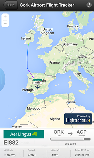 Cork Airport - flightradar24