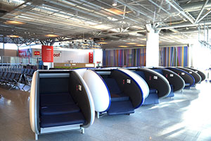 Helsinki Airport installs sleeping pods for transit passengers
