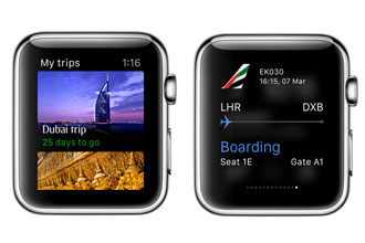 Emirates is latest carrier to unveil Apple Watch app