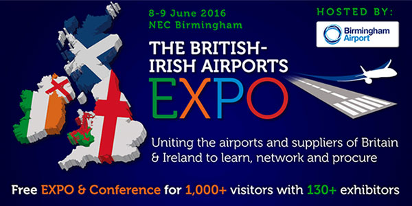 British-Irish Airports EXPO & Conference – a dynamic new expo for British and Irish airports