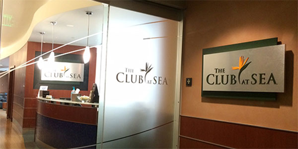 The Club at SEA lounges 