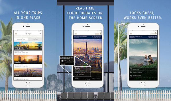 Singapore airlines app