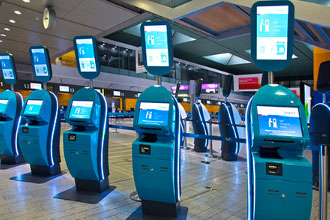 Self-tagging and flight change kiosks installed at Luxembourg Airport