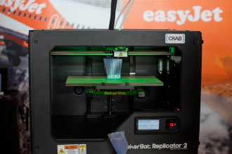 easyJet trialling 3D printing for replacement cabin parts and drones for aircraft inspection