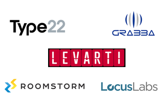 Levarti, Type22, LocusLabs, Roomstorm and Grabba all confirm FTE Global exhibition booths in last week – 75% now sold!