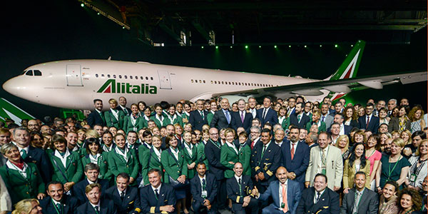 Alitalia plane