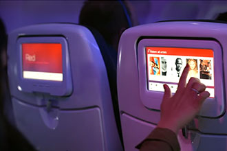 Virgin America partners with music streaming service as new-look IFE system is launched