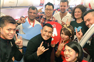 AirAsia extends connectivity offer with in-flight Twitter access