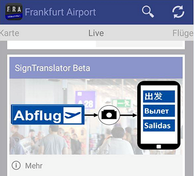 SignTranslator Frankfurt