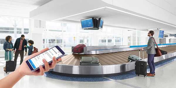 American Airlines real time baggage tracking
