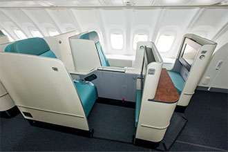 Korean Air receives first 747-8I with new First and Business Class suites