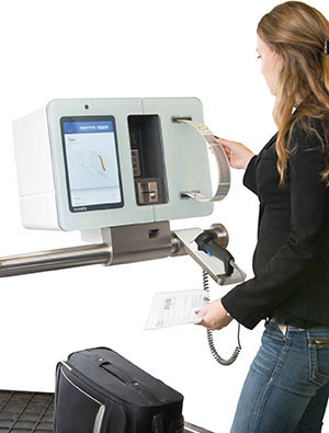 Rockwell Collins Type22 Scan-Fly self-service bag drop