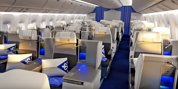 Air Astana business class