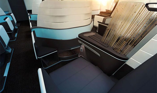 New lie-flat premium seats unveiled by Hawaiian Airlines