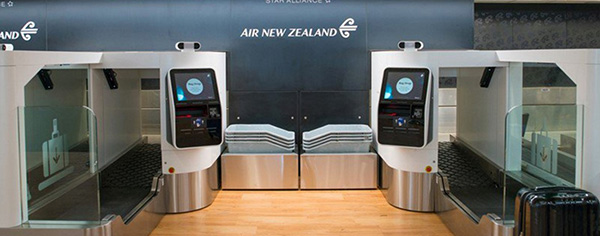 In what it claims to be a world first, Air New Zealand has introduced biometric technology-enabled self-service bag drop units at Auckland International Airport.