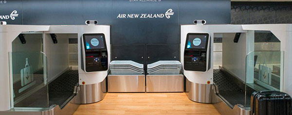 Five new biometric-enabled bag drop units have been installed at Auckland Airport, with a further eight to be added in early 2016.